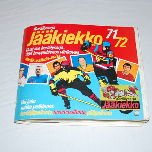 Keräilykansio Jääkiekko 1971-1972